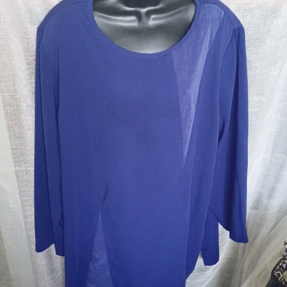 Maggie McNaughton Purple Tunic Size 3X - Picture 1 of 4